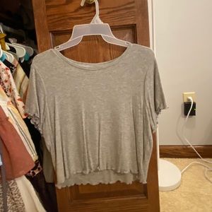 Wild Fable Grey Lettuce Top